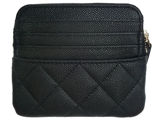 Chanel Set de Regalo Completo de Cartera de Monedas y Tarjetas GIRLY STRASS Negro - vista 3