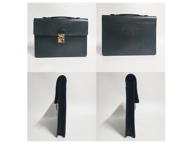 Louis Vuitton Valigetta Taiga Corad Green Verde - vista 3
