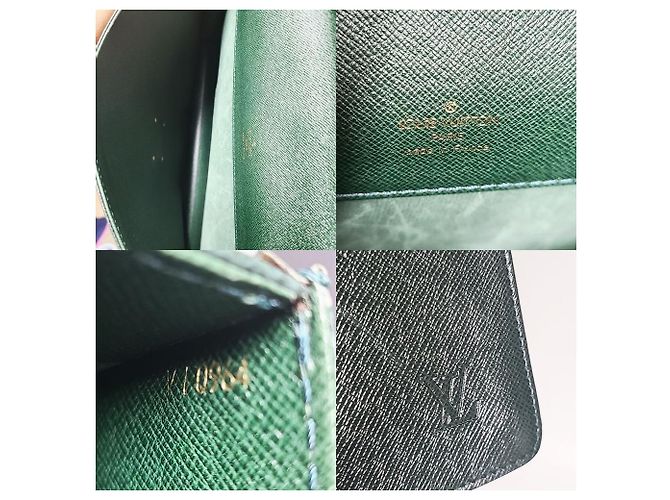 Louis Vuitton Valigetta Taiga Corad Green Verde - vista 6