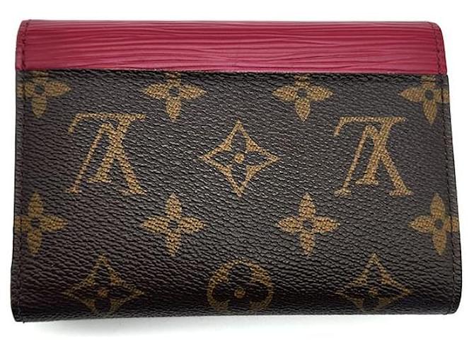 Louis Vuitton Monogram Marilu Compact Wallet Rot - Ansicht 2