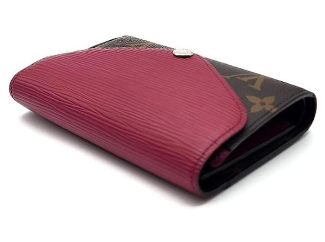 Louis Vuitton Monogram Marilu Compact Wallet Rot - Ansicht 3