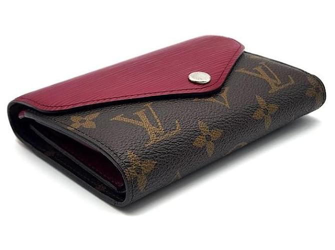Louis Vuitton Monogram Marilu Compact Wallet Rot - Ansicht 4