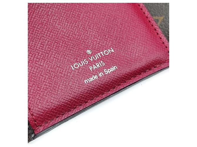 Louis Vuitton Monogram Marilu Compact Wallet Rot - Ansicht 6