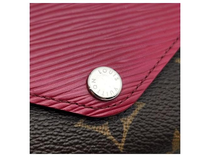 Louis Vuitton Monogram Marilu Compact Wallet Rot - Ansicht 7