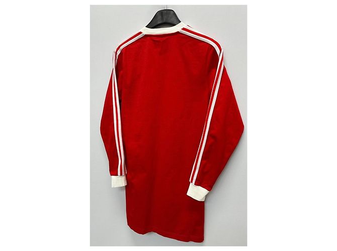 Vestido de jersey de algodón Gucci Adidas Roja - vista 6