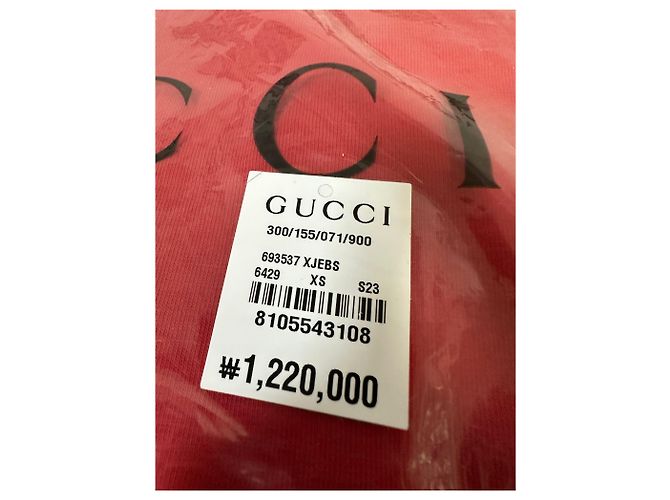 Vestido de jersey de algodón Gucci Adidas Roja - vista 8