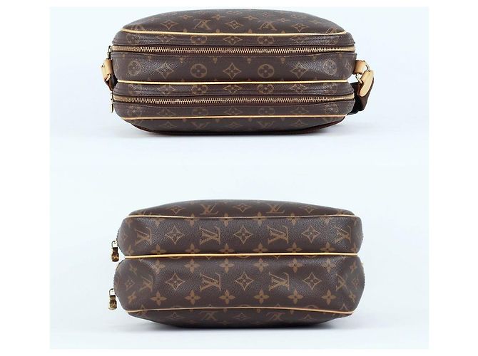 Louis Vuitton Borsa a tracolla Reporter PM in tela Monogram Multicolore - vista 4
