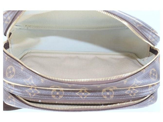 Louis Vuitton Borsa a tracolla Reporter PM in tela Monogram Multicolore - vista 7