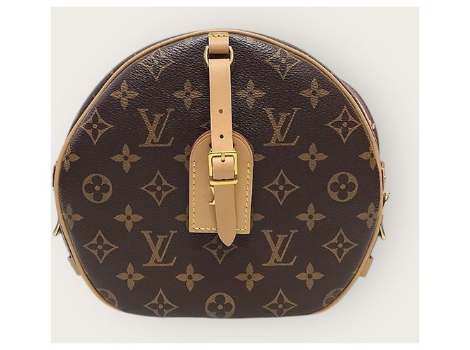 Louis Vuitton Bolsa de ombro macia Monogram Boulogne Marrom - vista 2
