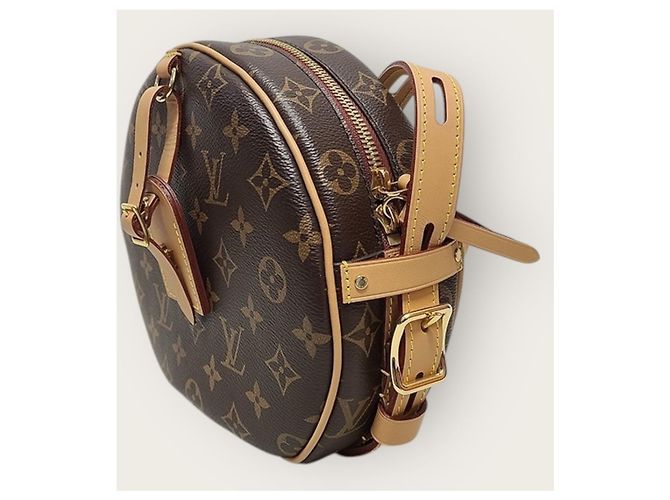 Louis Vuitton Bolsa de ombro macia Monogram Boulogne Marrom - vista 3