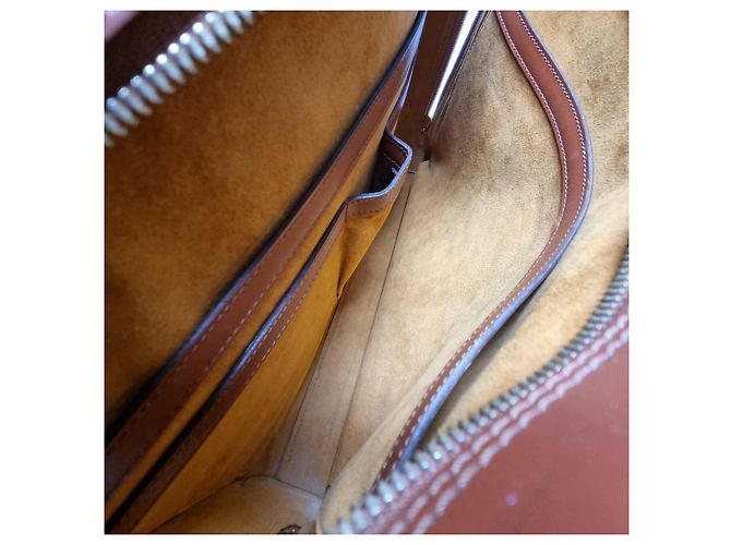 Louis Vuitton Sac Document Epi Sorbonne Mixte (Double Compartiment, Modèle Rare) Marron - vue 15