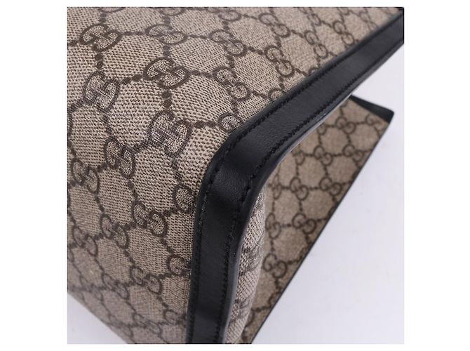 Gucci Canvas Padlock Medium Chain Bag Schwarz - Ansicht 10