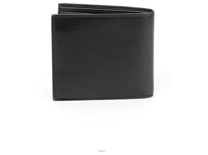 Saint Laurent Silver Logo Wallet Black - view 10