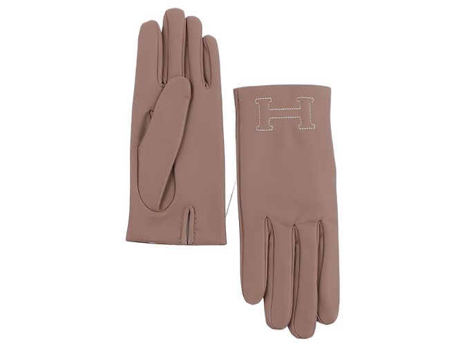 Hermès Guanti Bastille Marrone - vista 5