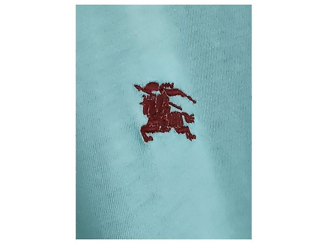 Burberry T-shirt a maniche corte con ricamo Archive Blu - vista 2