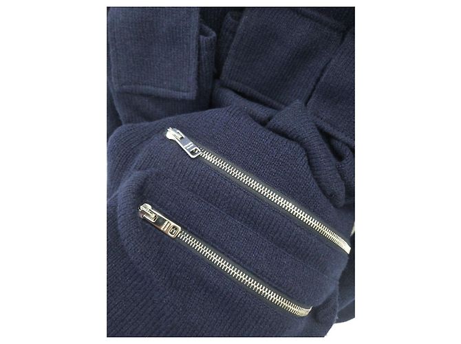 Prada Wool Shetland Jumper Round Neck Silvery - view 6