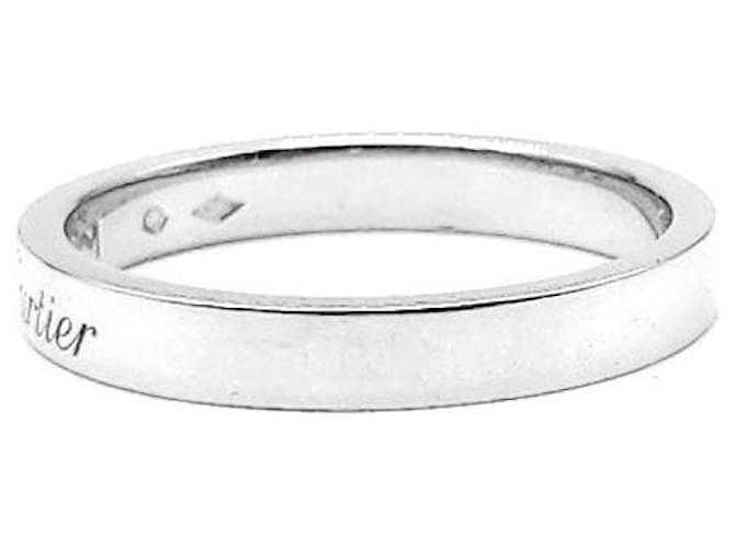 Anello Cartier Logo Argento - vista 2