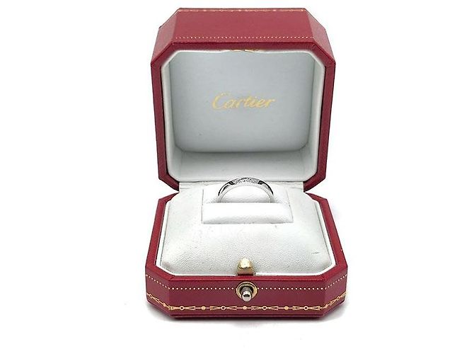 Anello Cartier Logo Argento - vista 6