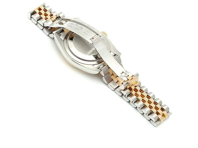 Rolex Orologio Combinato Datejust da Uomo con Quadrante in Madreperla MOP e Diamanti Bianco - vista 15