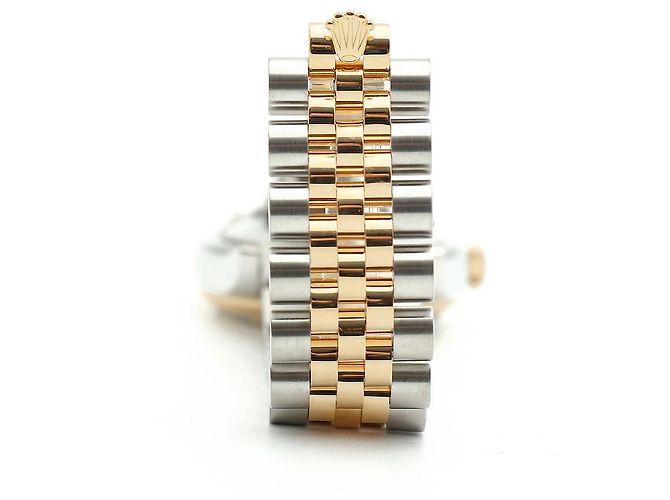 Rolex Orologio Combinato Datejust da Uomo con Quadrante in Madreperla MOP e Diamanti Bianco - vista 17