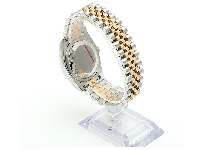 Rolex Orologio Combinato Datejust da Uomo con Quadrante in Madreperla MOP e Diamanti Bianco - vista 5