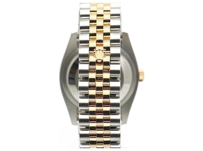Rolex Orologio Combinato Datejust da Uomo con Quadrante in Madreperla MOP e Diamanti Bianco - vista 7