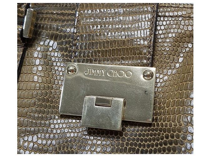 Jimmy Choo Große Tote Schultertasche Braun - Ansicht 3