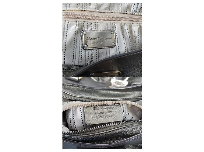 Salvatore Ferragamo Borsa Tote Decorativa Gancini - vista 10