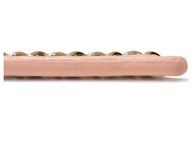 Chanel Tiara de corrente com logo Rosa - vista 4