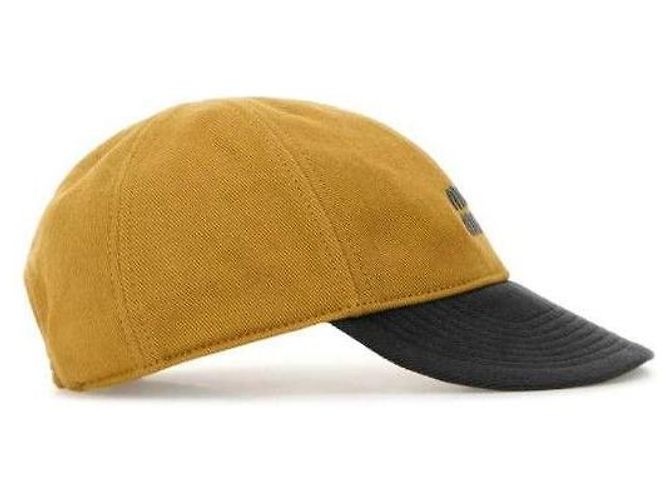 Miu Miu Casquette de baseball en coton Marron - vue 5