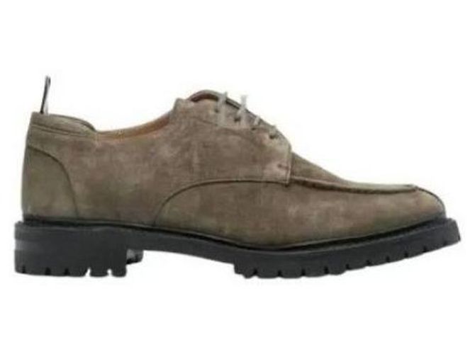 Thom Browne Derbies à semelle Commando Vert - vue 4