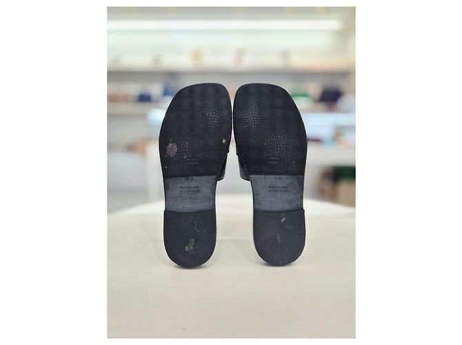 Hermès Sandalo Gabrielle Slipper Nero - vista 15