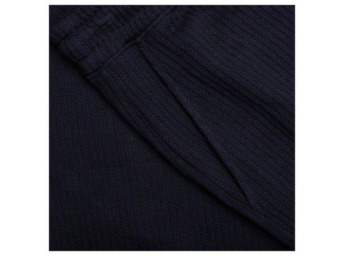 Thom Browne Stripe Loopback Cotton Seersucker Shorts - view 6