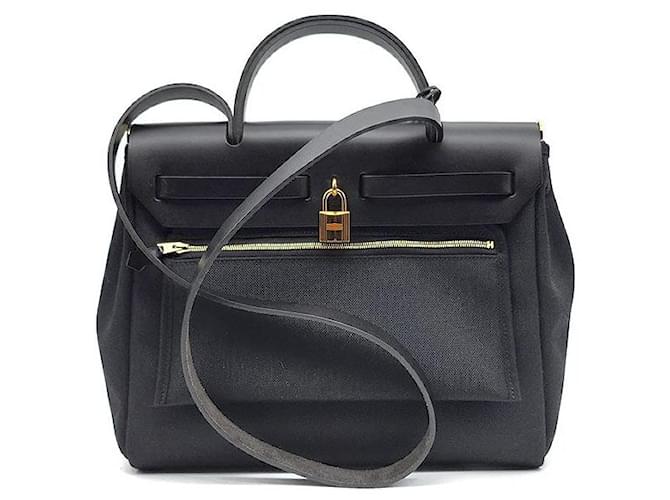 Hermès NEW ZIP Erbag Small Nero - vista 3