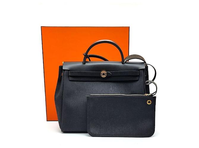 Hermès NEW ZIP Erbag Small Nero - vista 8