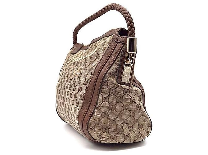 Bamboo Gucci Borsa a tracolla con nappe in bambù - vista 2