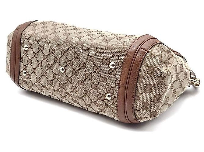 Bamboo Gucci Borsa a tracolla con nappe in bambù - vista 7