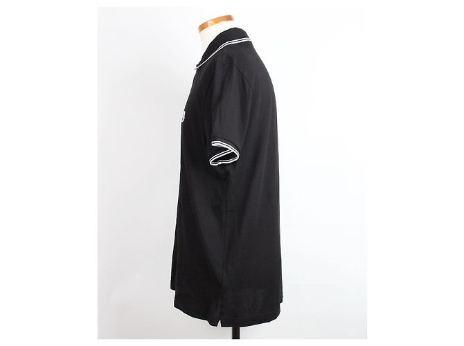 Moncler PK Kurzarm-T-Shirt Schwarz - Ansicht 3