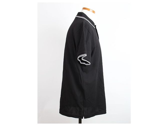 Moncler PK Kurzarm-T-Shirt Schwarz - Ansicht 4