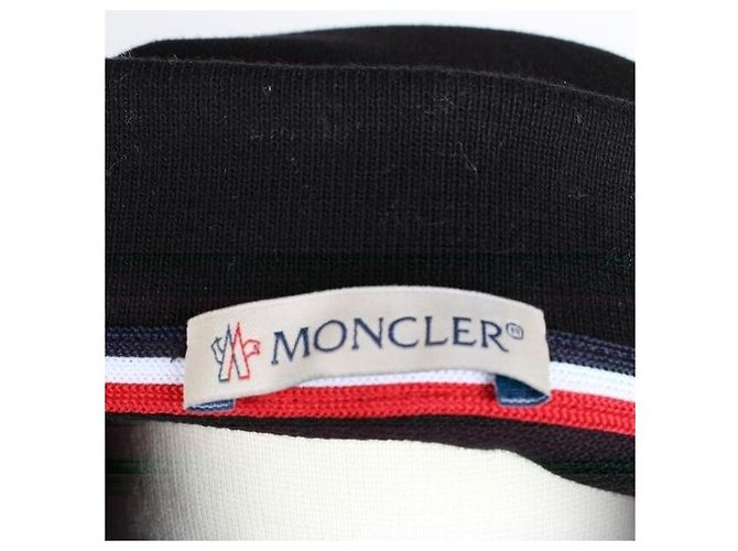 Moncler PK Kurzarm-T-Shirt Schwarz - Ansicht 6
