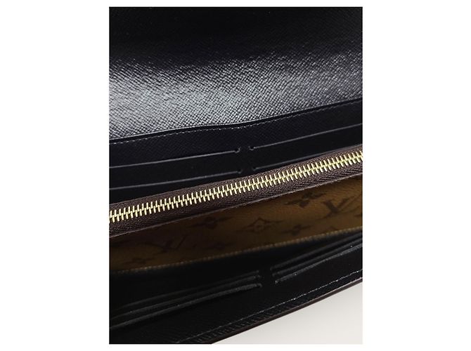 Louis Vuitton Long Sarah Wallet Monogram Reverse Giant Braun - Ansicht 4