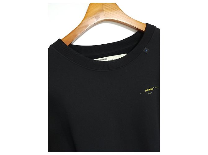 Off White Black Acrylic Arrow Sweatshirt - view 4