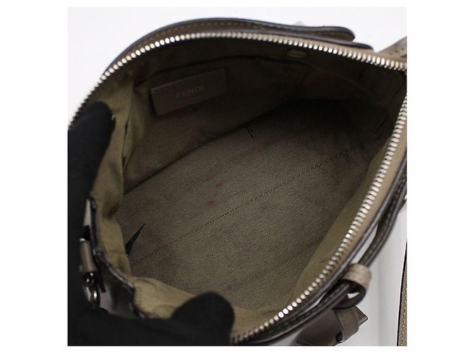 Fendi Mini borsa a tracolla By The Way Marrone - vista 11