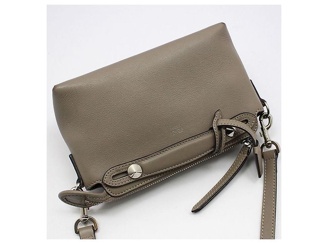 Fendi Mini borsa a tracolla By The Way Marrone - vista 3