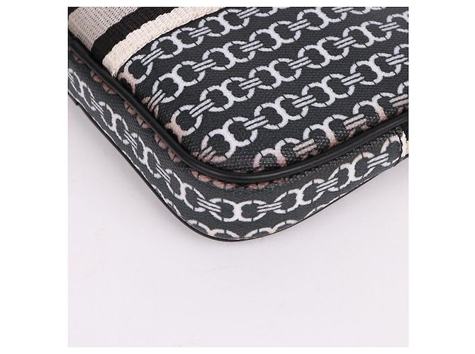 Tory Burch Borsa pouch Gemini con tracolla dorata, pochette non utilizzata Multicolore - vista 11