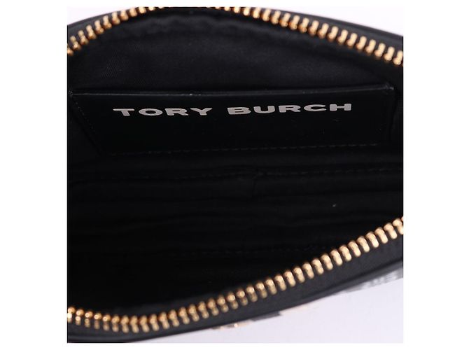 Tory Burch Borsa pouch Gemini con tracolla dorata, pochette non utilizzata Multicolore - vista 12