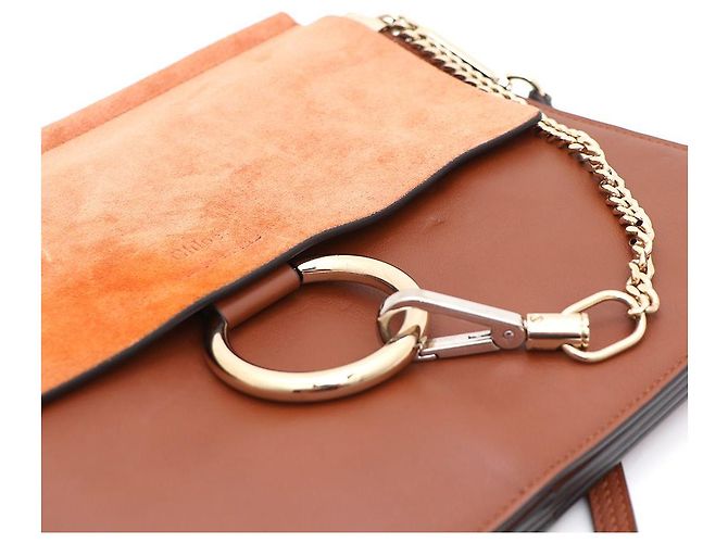 Chloé Payback Large Schultertasche Braun - Ansicht 4