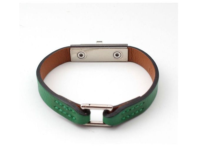 Hermès Bracciale Kelly in Argento Micro Bamboo (XS) Multicolore - vista 3