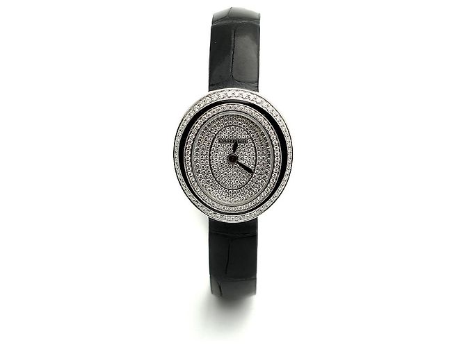 Cartier Kleiner Pavé Kasten in schwarzem Lack - Ansicht 15