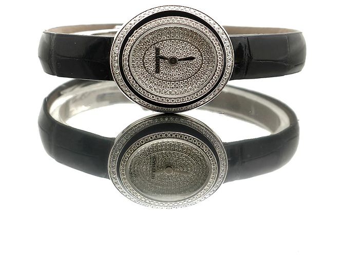 Cartier Kleiner Pavé Kasten in schwarzem Lack - Ansicht 18
